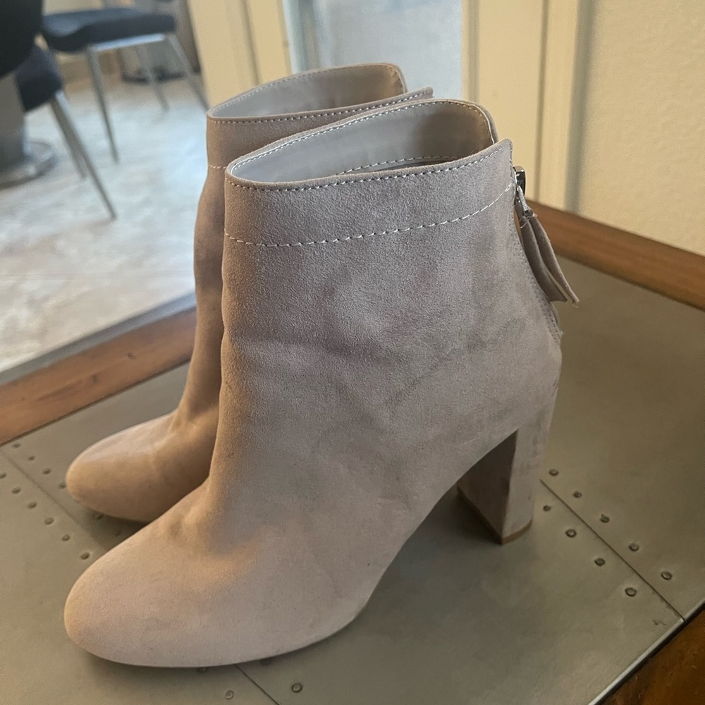 Taupe Booties - Picture 6 of 6